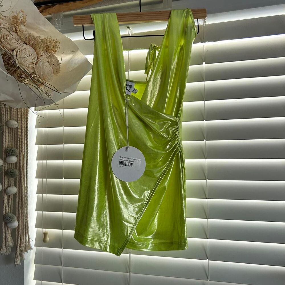 Princess-polly Women's Green Dress